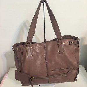 Kooba Purse- Soft Pebbled Genuine Leather with LOTS of Room, Beautiful Color EUC